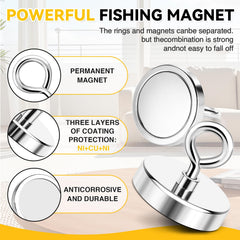 DIYMAG magnet inside steel cup housing protecting the magnet body