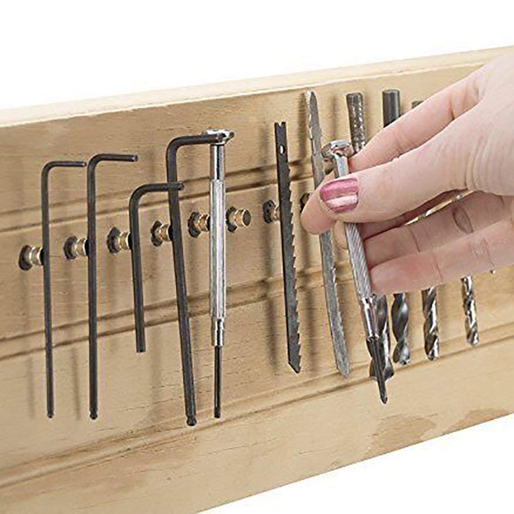 DIYMAG magnets with stainless satin finish for long-lasting surfaces.