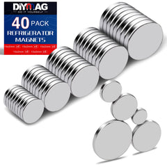 DIYMAG small rare earth magnets in five sizes for precision projects