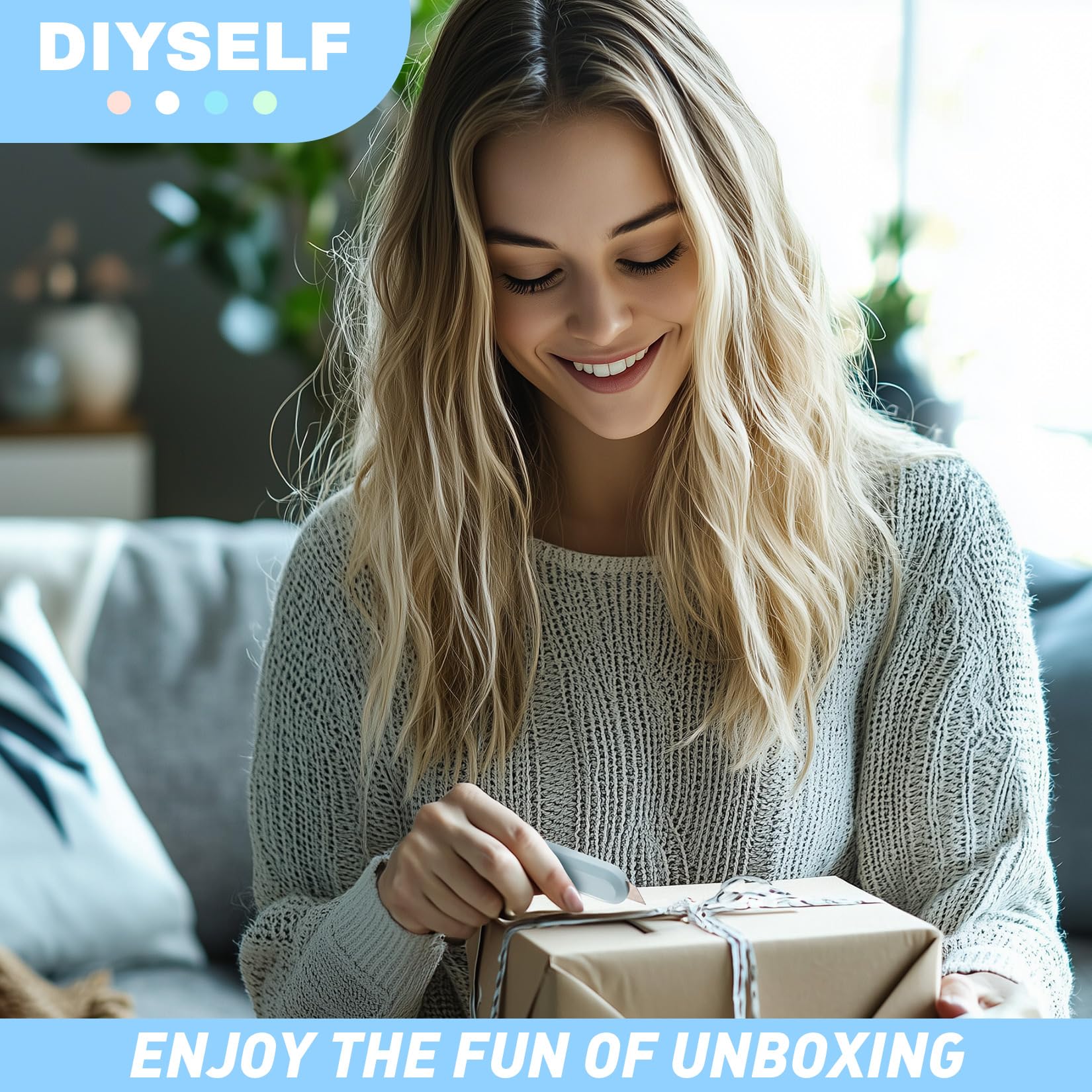 DIYSELF 8-pack box cutters are ideal for classrooms and workshops.