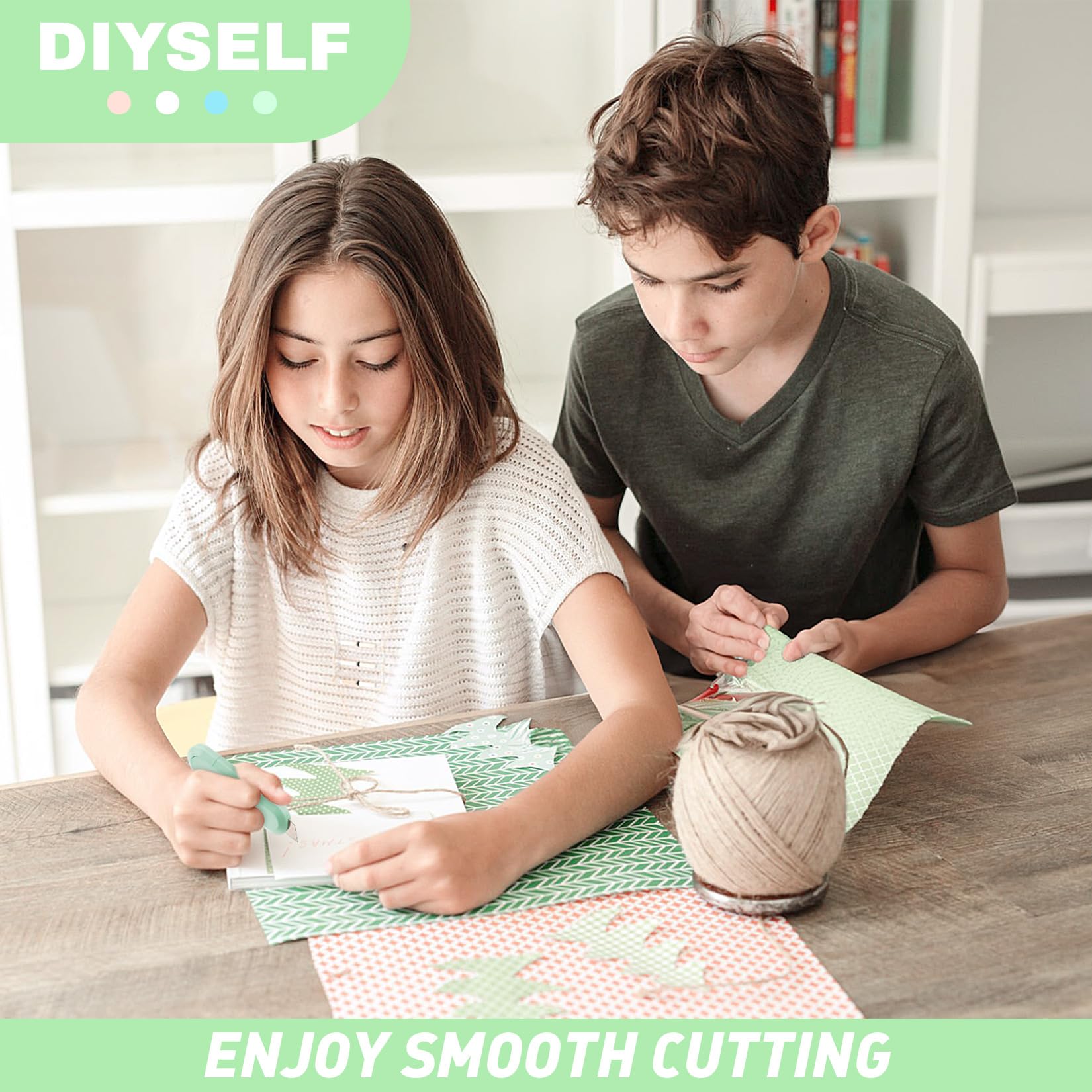 DIYSELF ergonomic grip provides comfort during long use sessions.