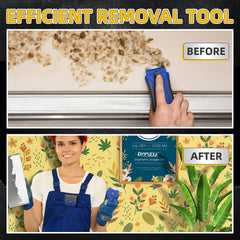 DIYSELF includes extra blades for long-lasting residue removal on tough surfaces.