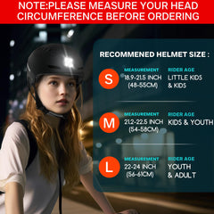 DKONI bike helmet rear LED lighting increases visibility from behind for drivers.