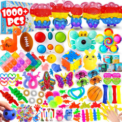 DKZ animal fidget poppers assortment for tactile play and quiet desk moments