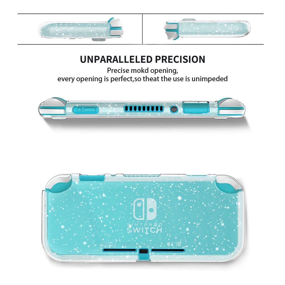 DLseego Switch Lite soft TPU case offers lightweight, comfortable grip.