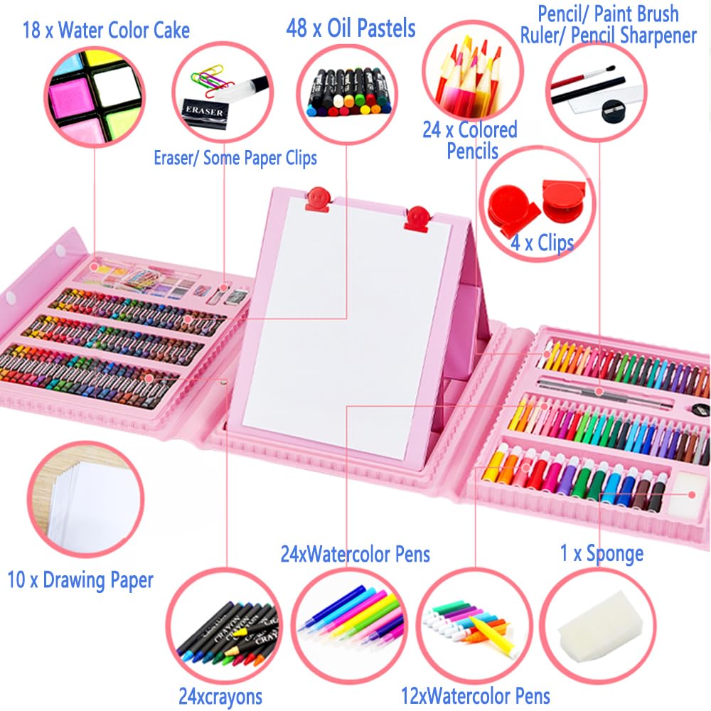 DLUCKY colored pencils for sharp lines and shading