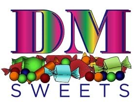 DM Sweets Crunchy peanut squares perfect for office sharing and candy dishes