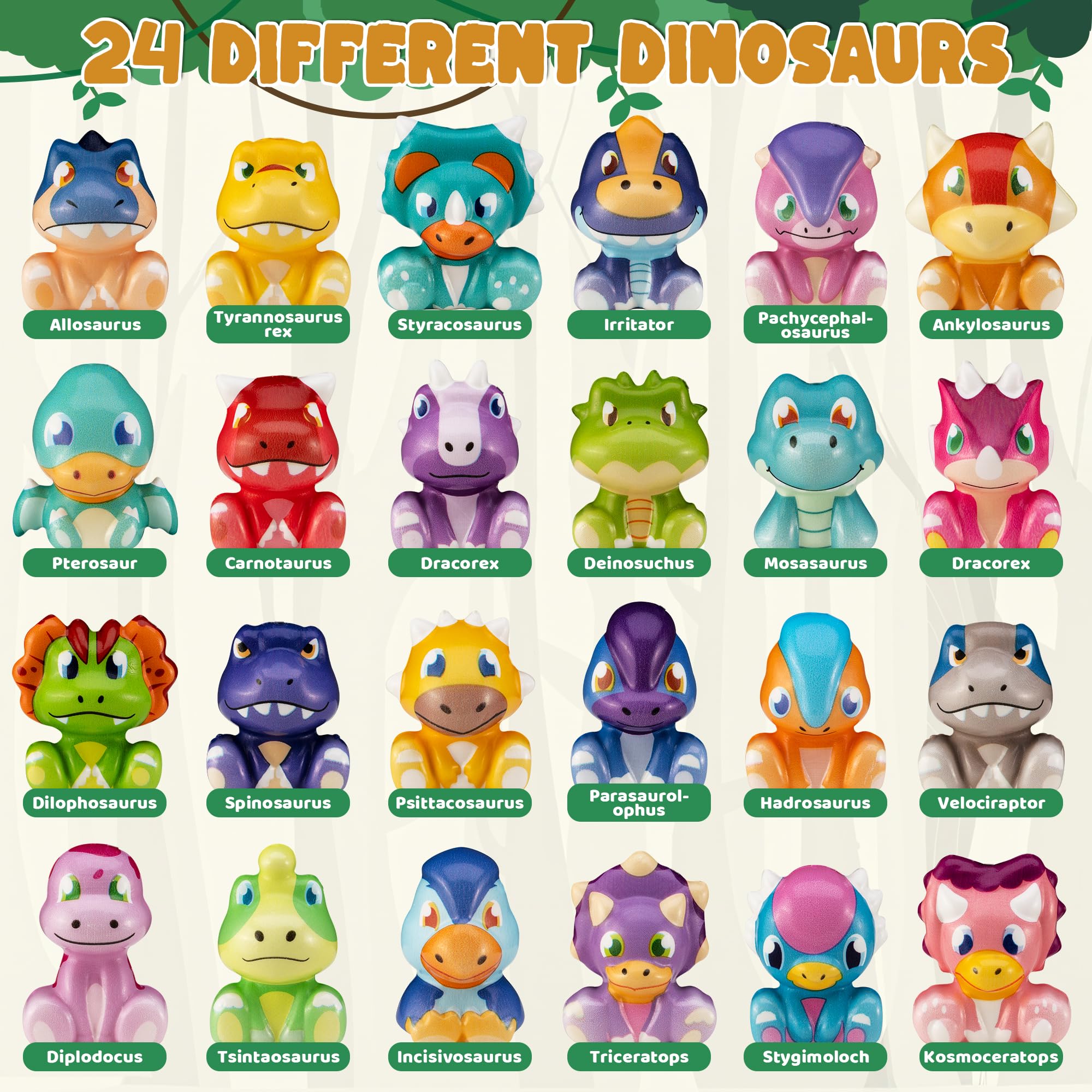 DMIGHT dinosaur squishy Ankylosaurus durable handheld for calming sensory play.