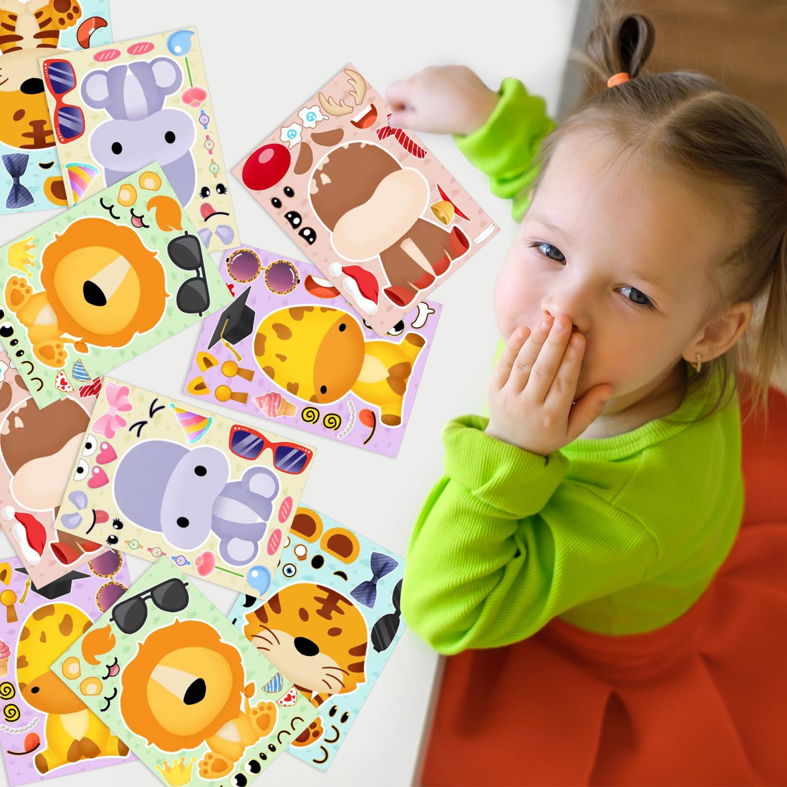 DMIGHT Jungle Safari straws feature kid friendly prints and eco design