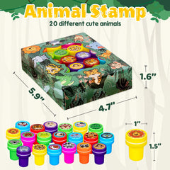 DMIGHT Jungle Safari zebra stamp perfect for colorful scrapbooks and cards.