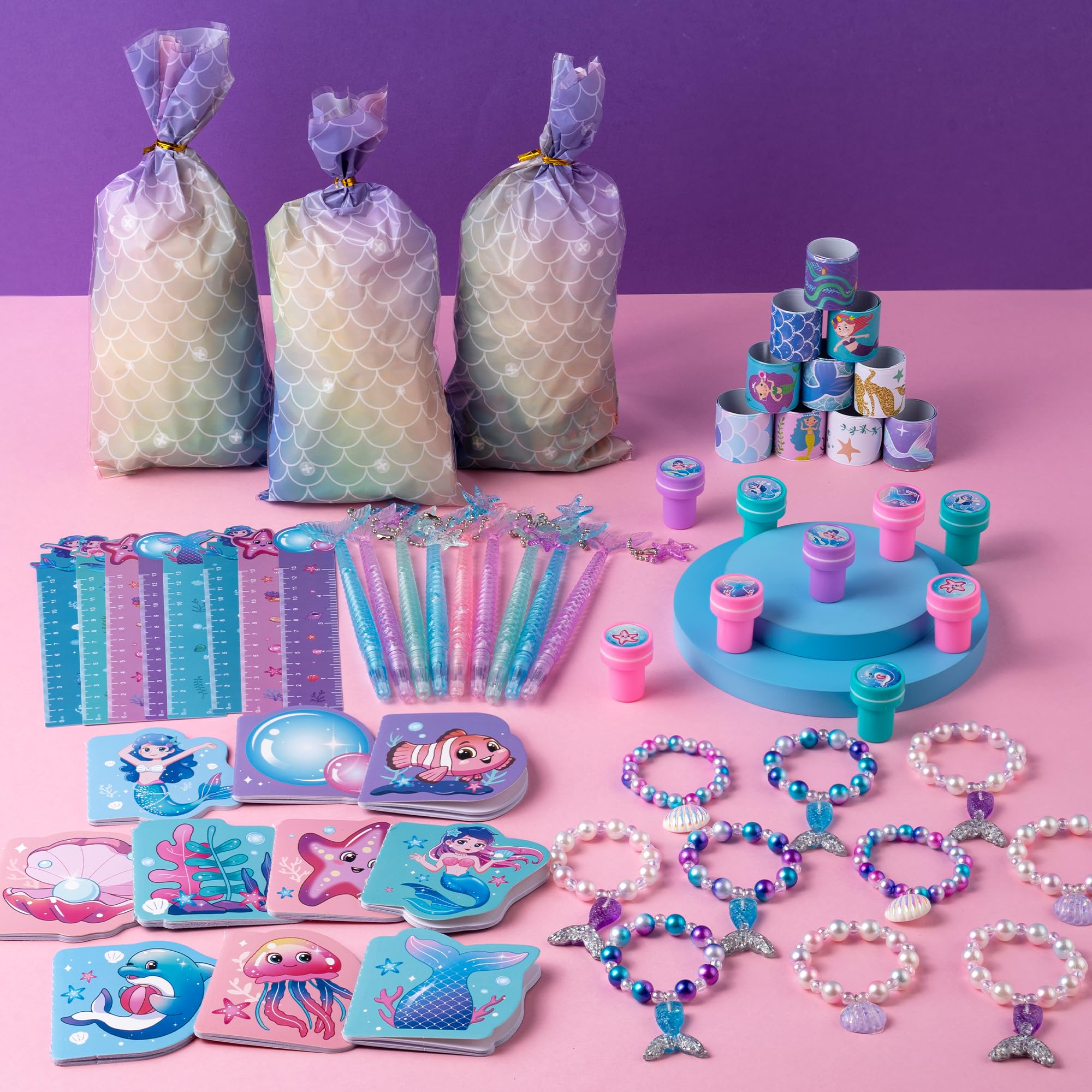 DMIGHT mermaid decorations add vibrant color to any undersea-themed celebration.