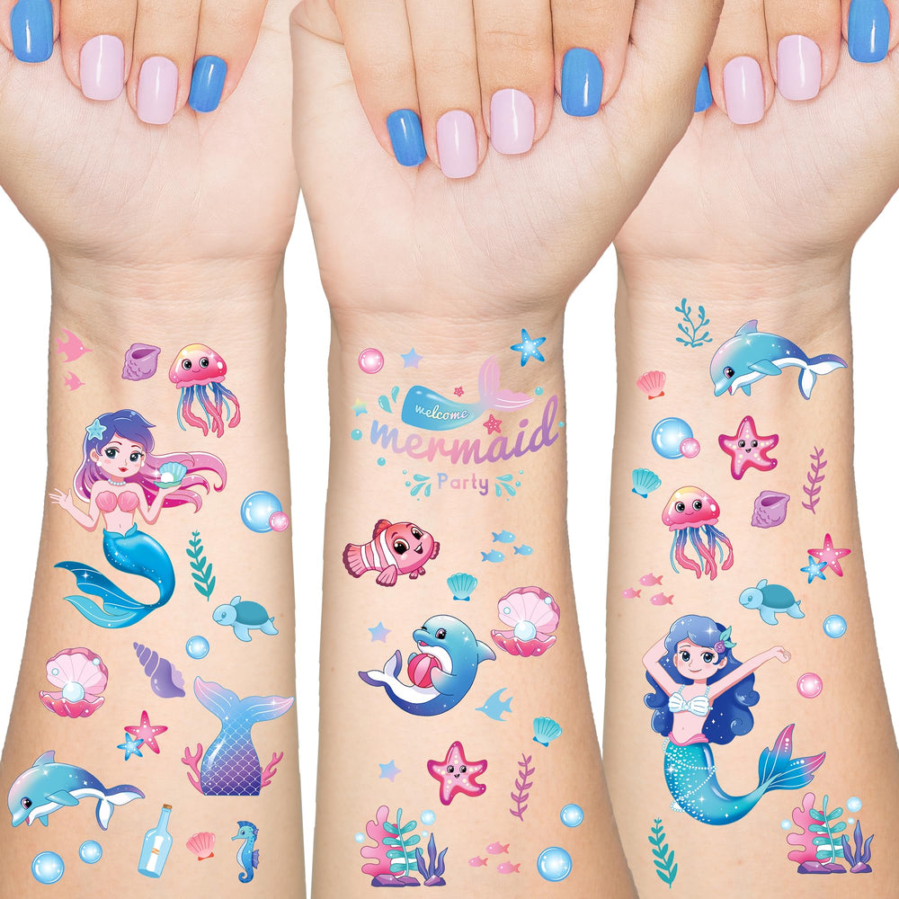 DMIGHT mermaid shells accents evoke coastal vibes and sea-themed decor.