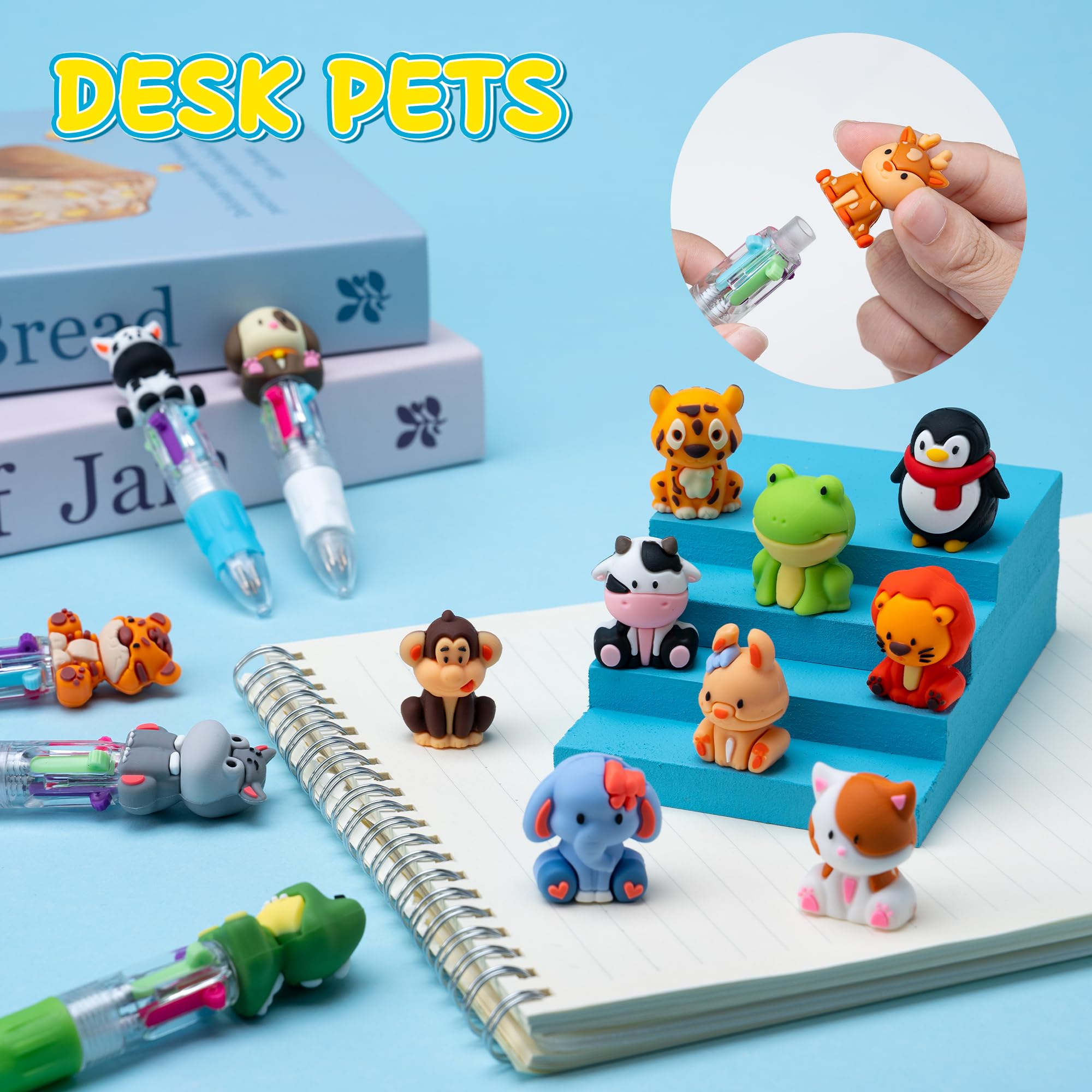 DMIGHT Mini Safari Pens back-to-school gift set adds whimsy and practicality.