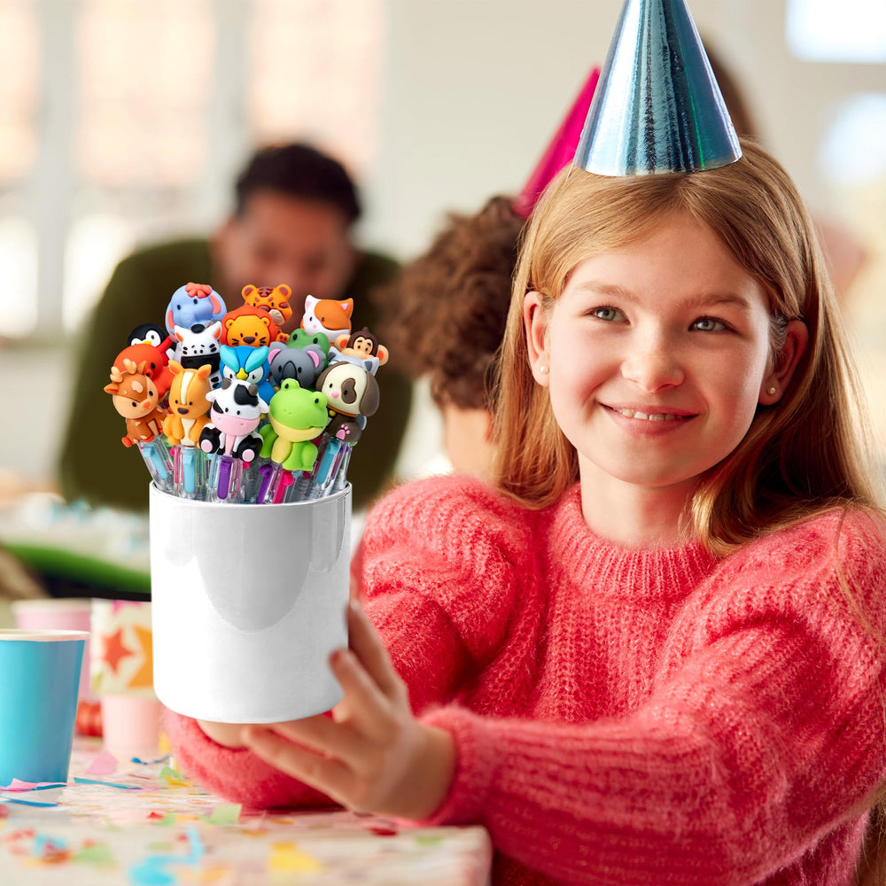 DMIGHT Mini Safari Pens bulk packaging is great for classrooms and parties.