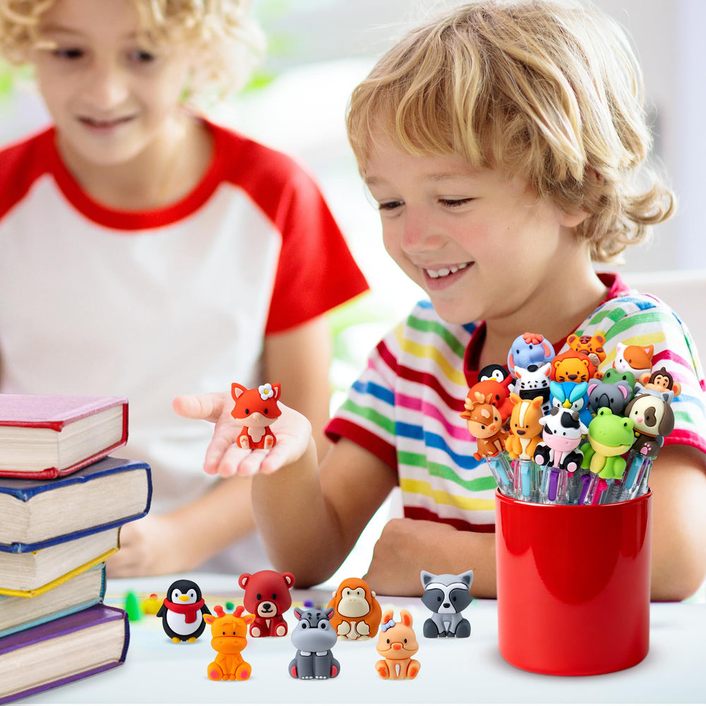DMIGHT Mini Safari Pens multicolor ink display invites creative color coding.