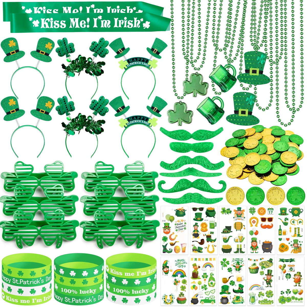 DMIGHT St. Patrick's tattoos for quick festive body art and photos