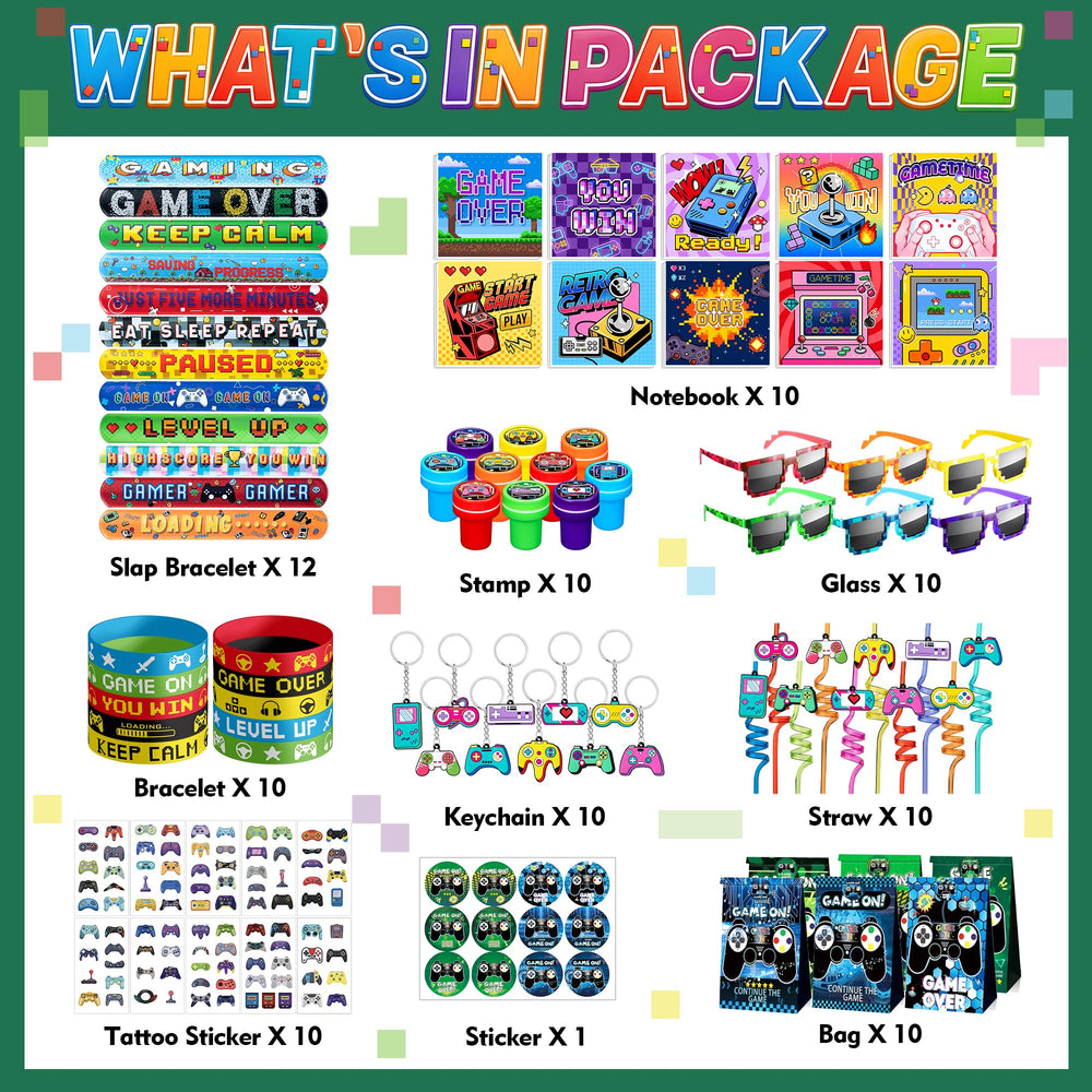 DMIGHT stampers add gaming-themed personalization to party keepsakes.