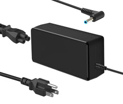 DMKAOLLK HP charger with blue-tip connector for reliable 45W power