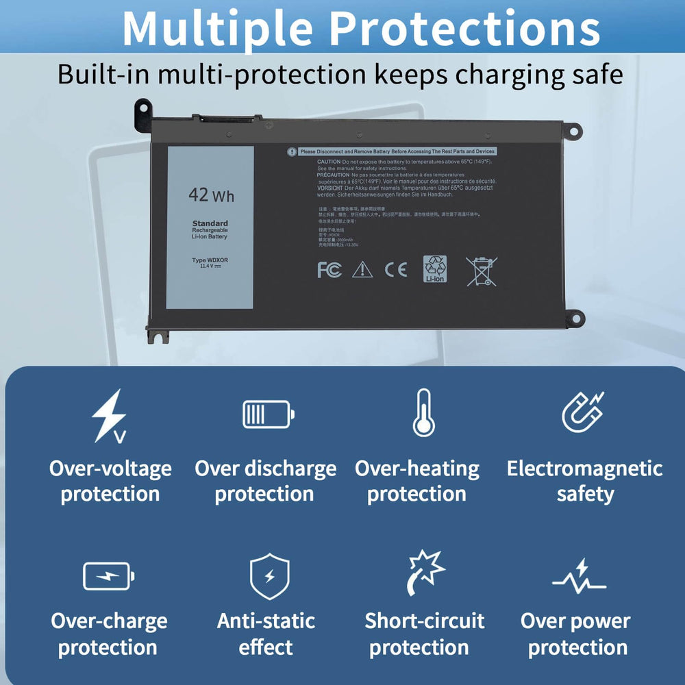 DMKAOLLK WDX0R battery with included tools enables quick installation