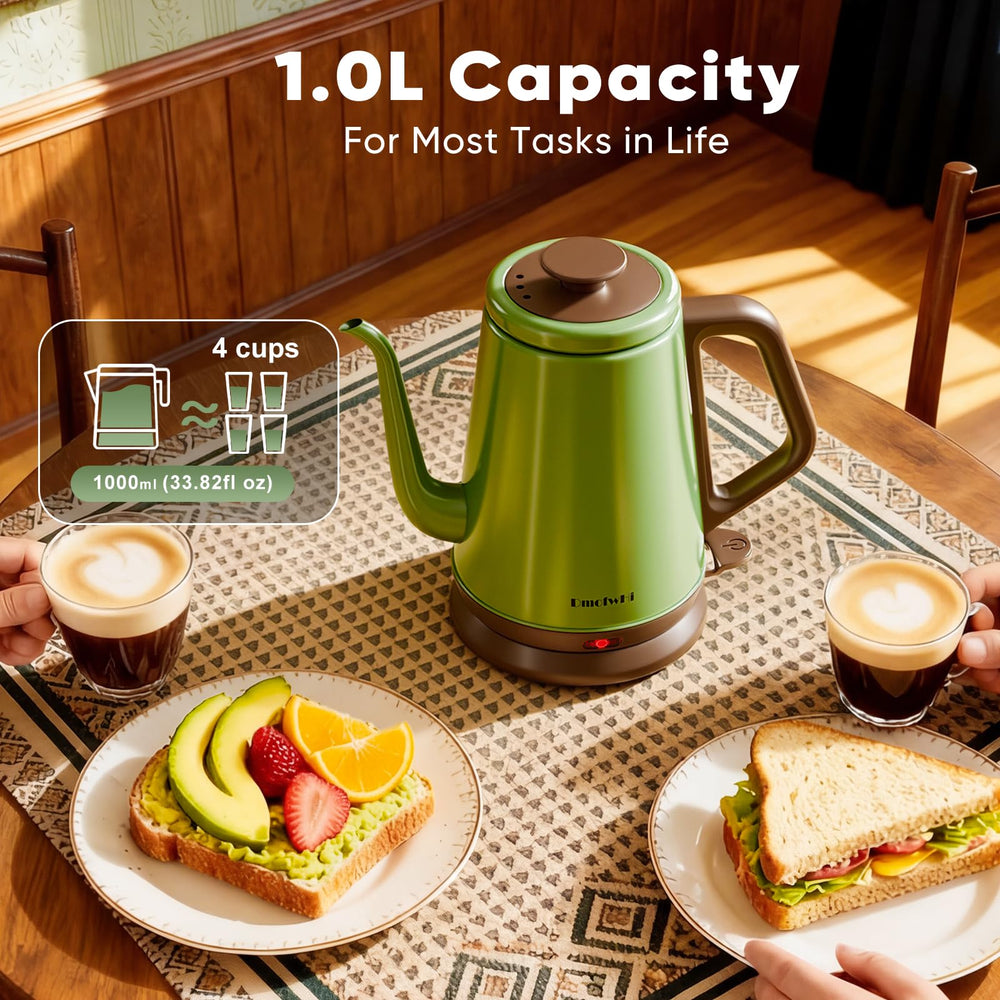 DmofwHi gooseneck kettle anti-slip grip handle for safety