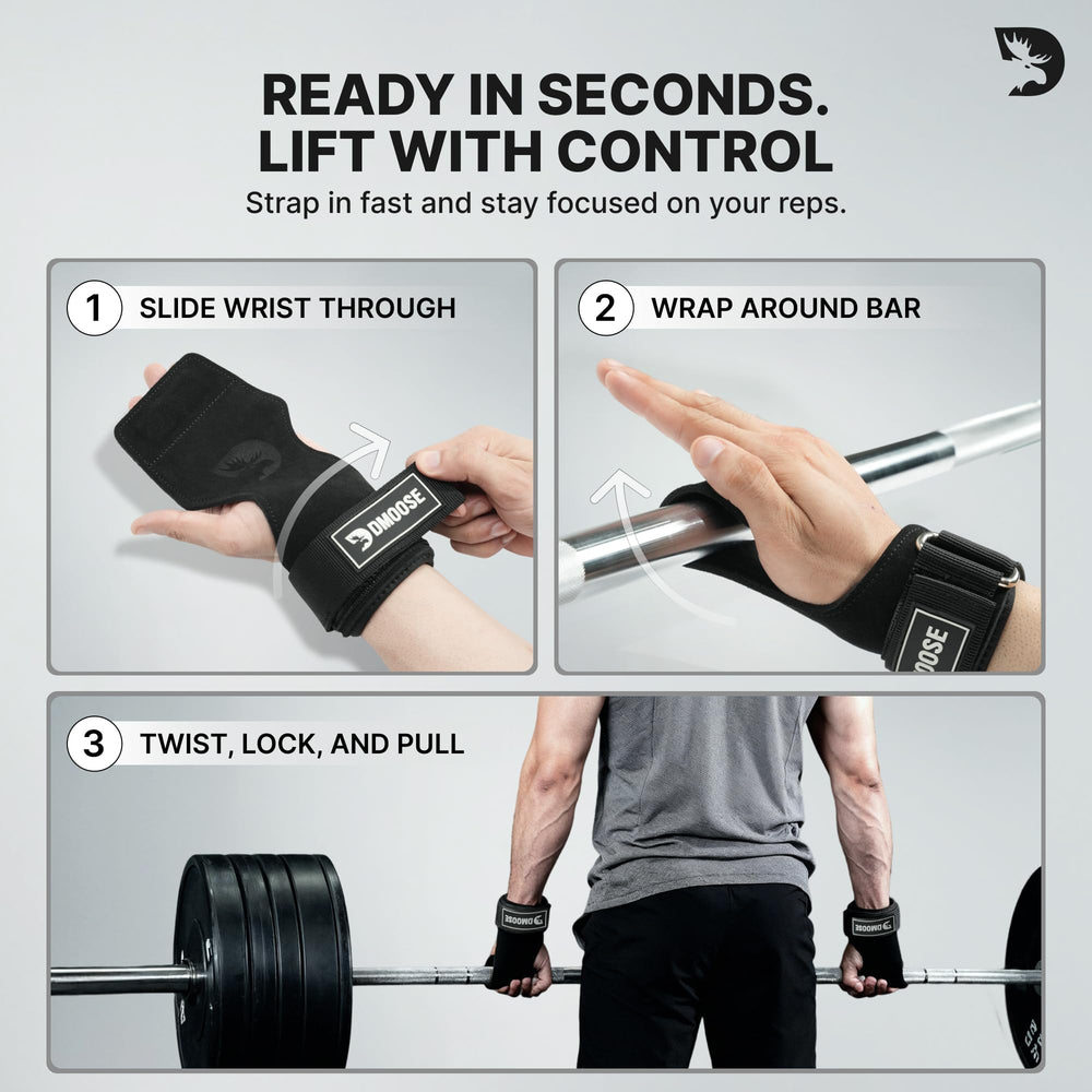 DMoose Fitness training grips enable safer cross-training sessions