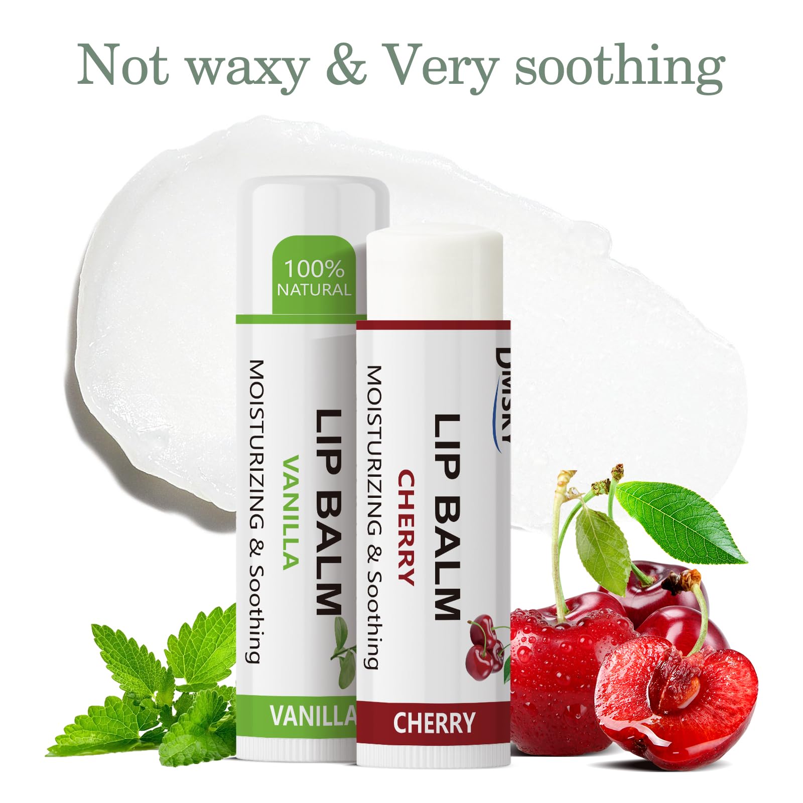 Dmsky Fruit Lip Balm rose flavor tube adds smooth lip protection