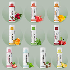 Dmsky Fruit Lip Balm vanilla flavor tube for lasting moisture on all ages