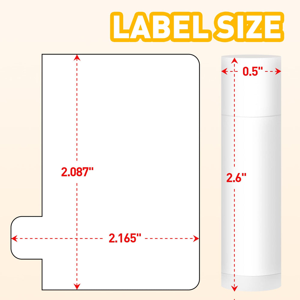 DMSKY lip balm box labels visible to help distinguish flavors quickly.
