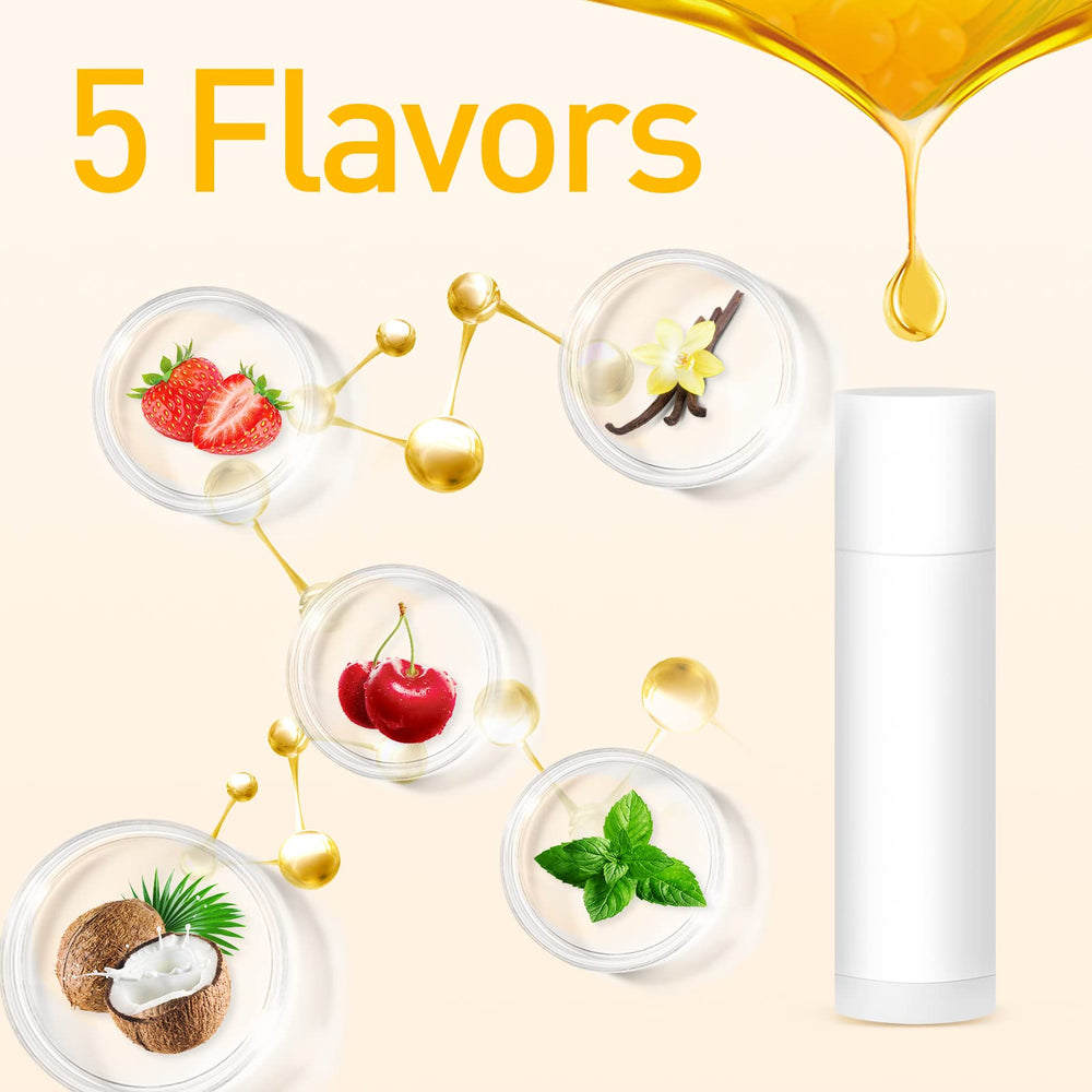 DMSKY vanilla flavor lip balm tube classic scent ideal for gifting.