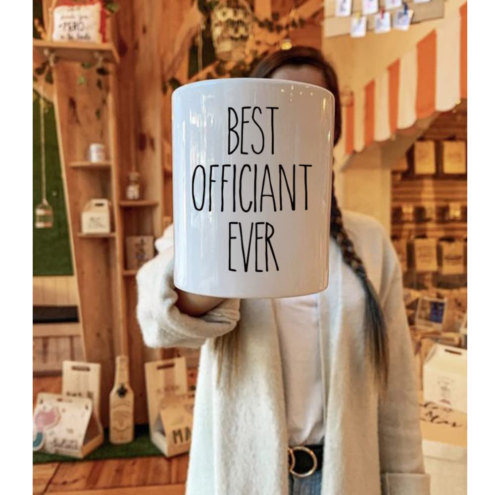 Dnuiyses best officiant ever print; durable and gift-ready