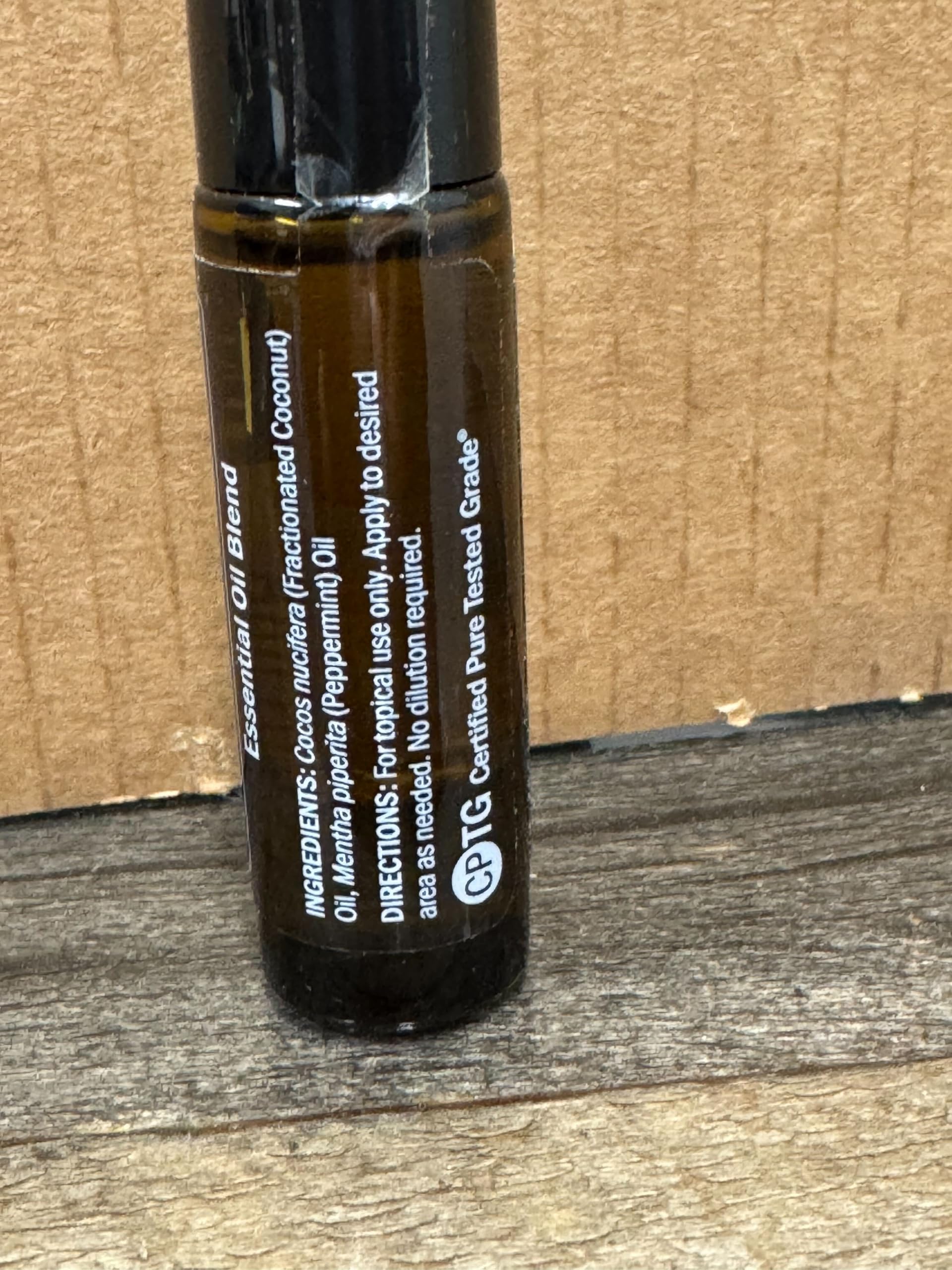 doTERRA Peppermint Touch packaging travel-friendly box for everyday carry.
