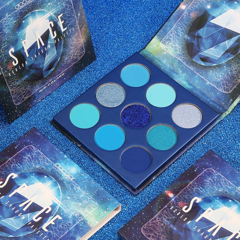 Docolor blue tones suit brown and blue eyes beautifully.
