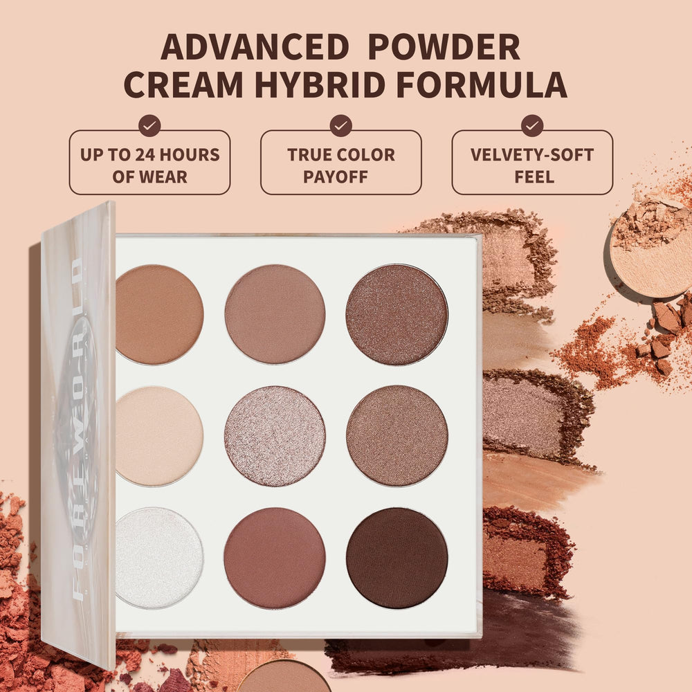 Docolor velvety matte finish swatches demonstrate smooth blending for defined creases.