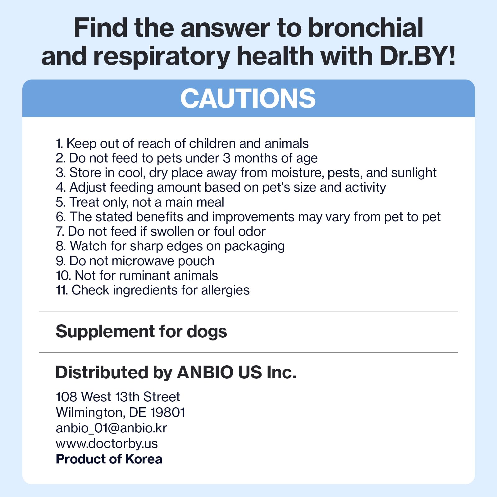 Doctor By Breath dosing spoon sits beside the bottle for easy measuring.