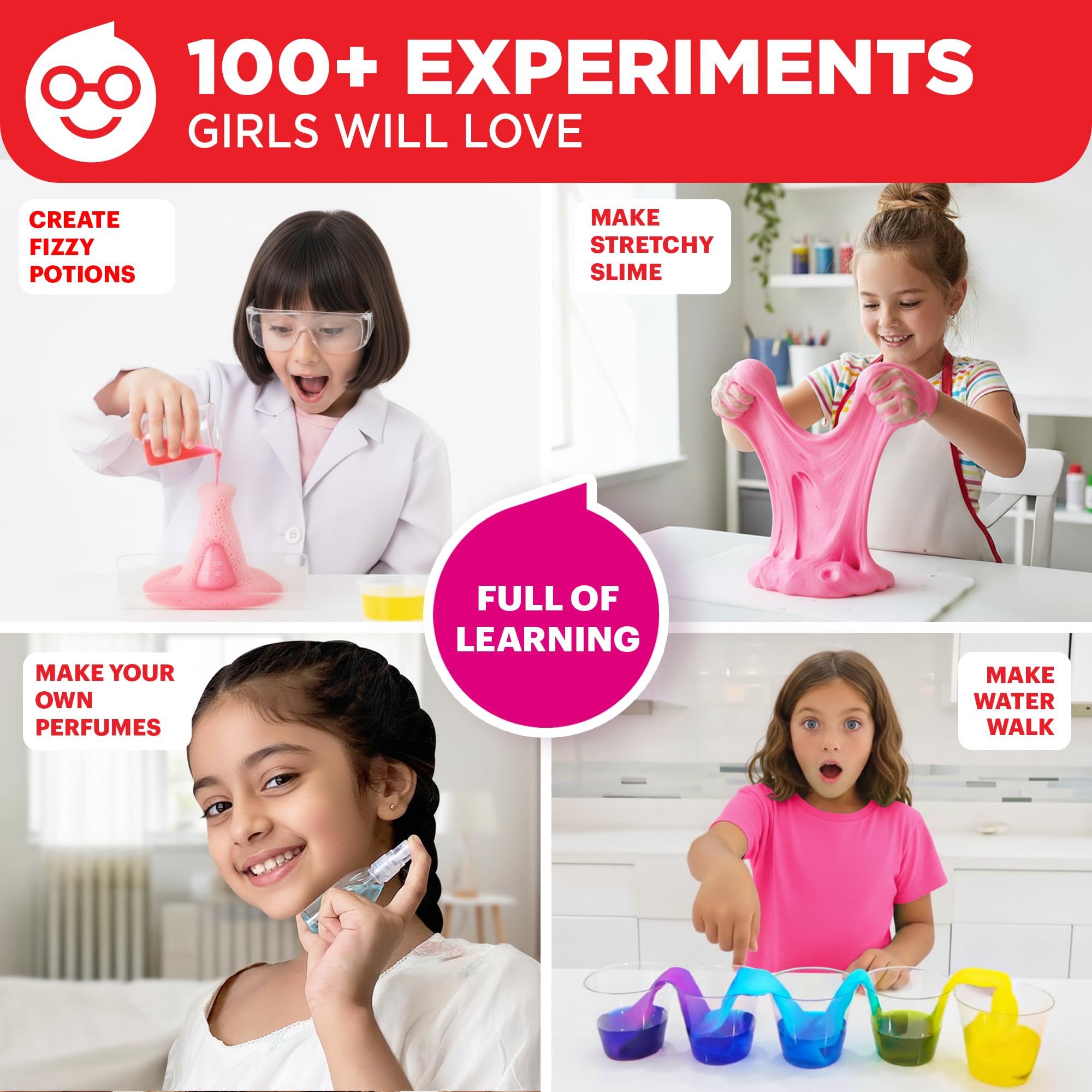 Doctor Jupiter color science activity showing color changes