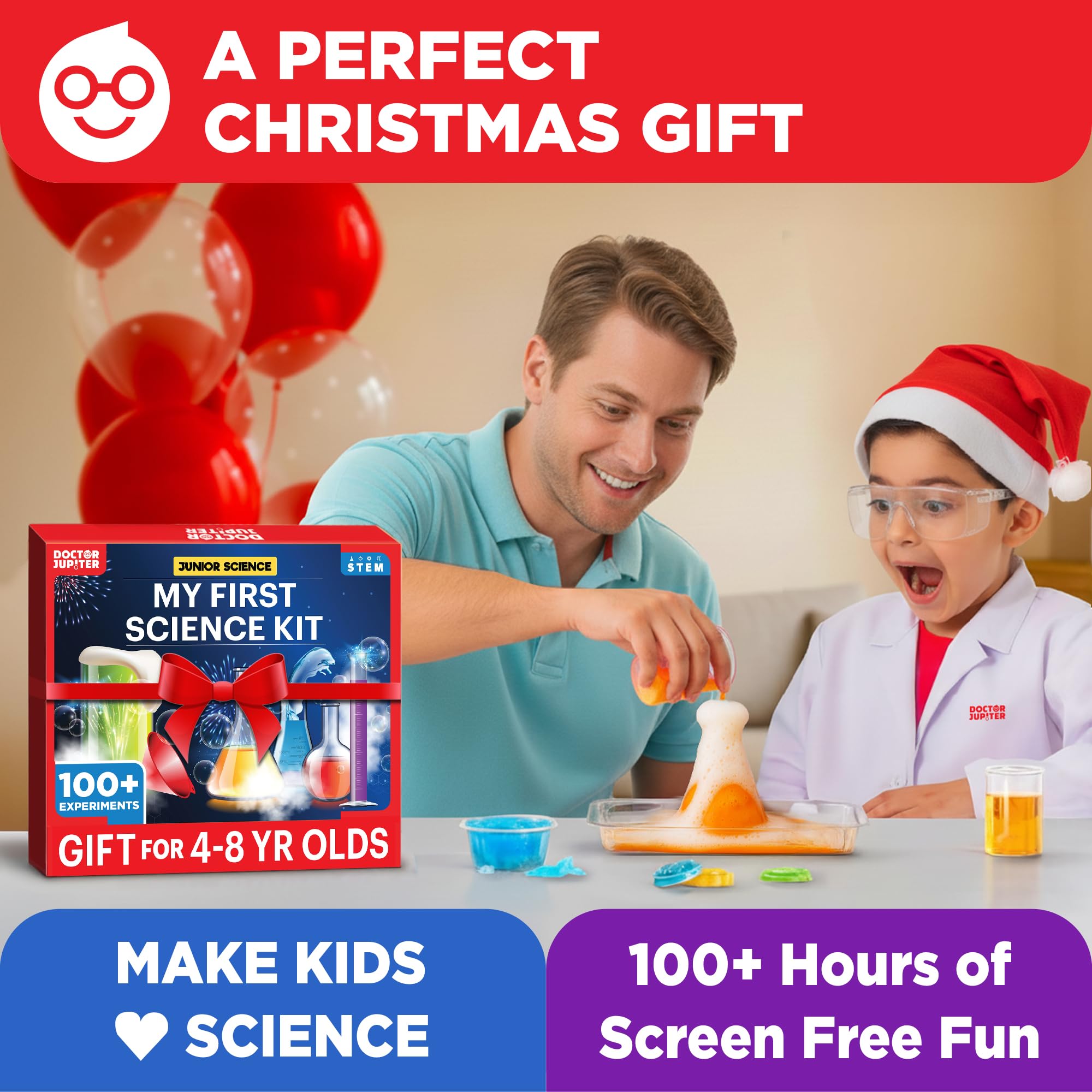Doctor Jupiter Family science session idea with shared discovery