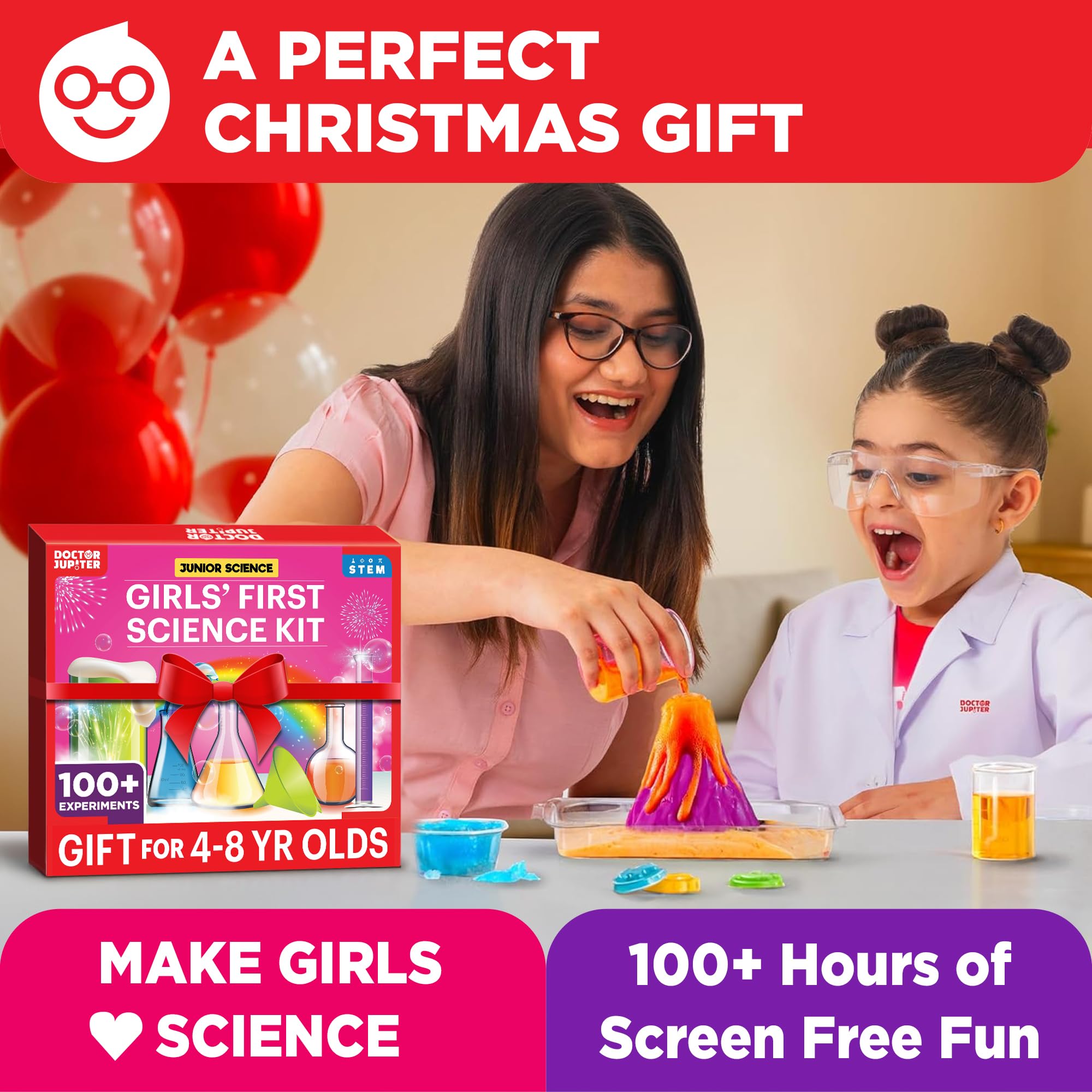 Doctor Jupiter gift-ready science kit ideal for birthdays