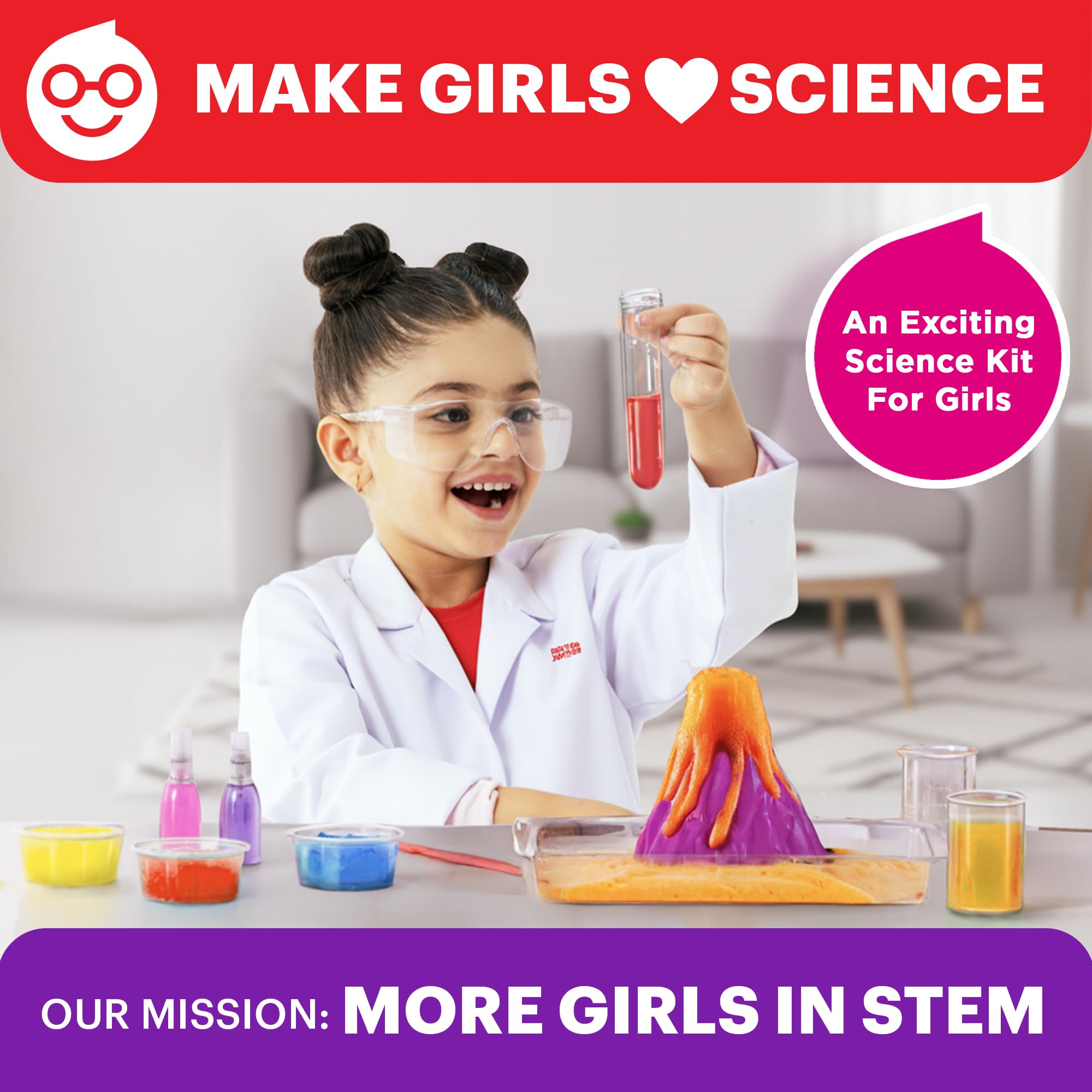 Doctor Jupiter Girls’ First Science Kit heart-squishies activity inspires creative sensory exploration