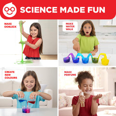 Doctor Jupiter Girls’ First Science Kit oobleck-mixing encourages hands-on science with safe, easy setup