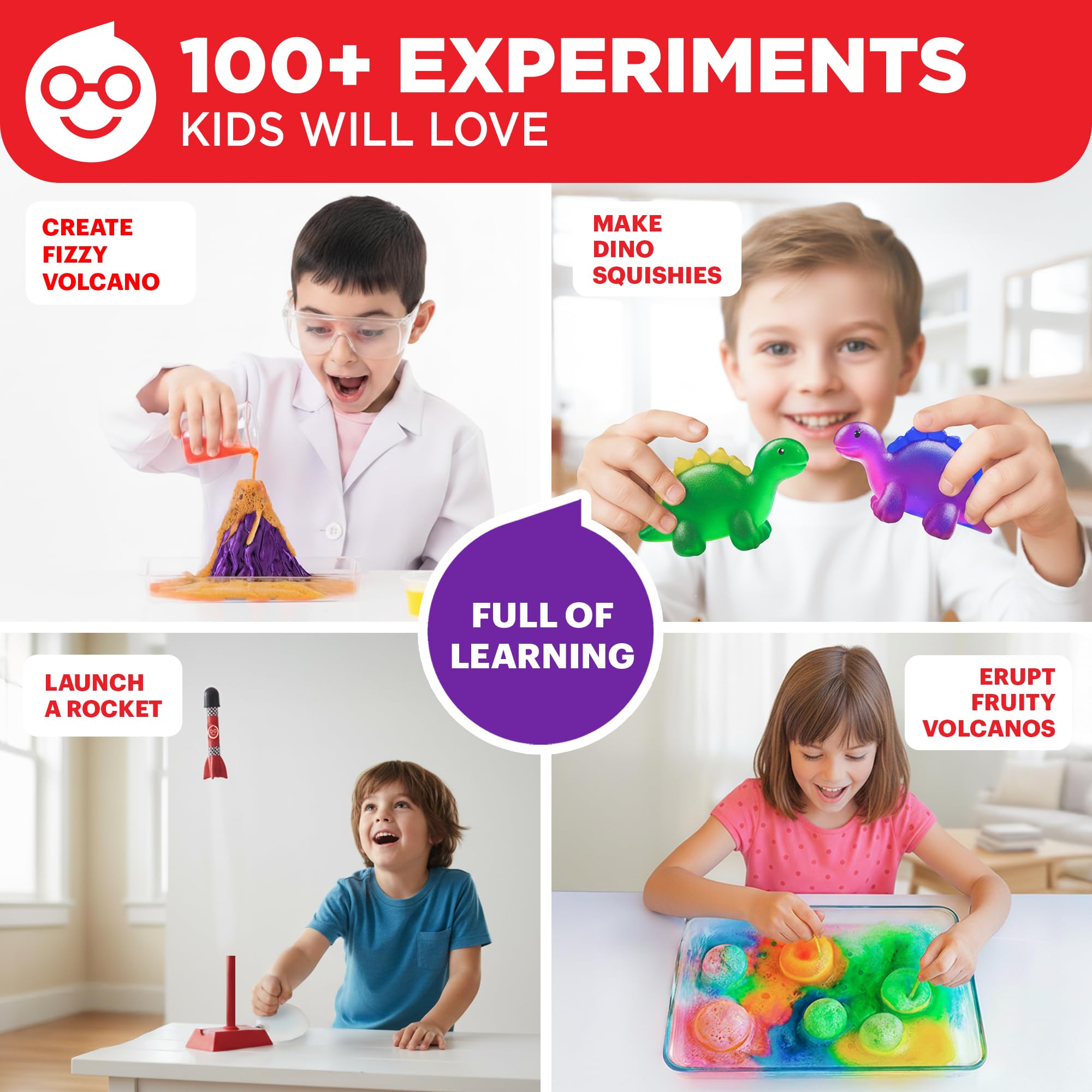 Doctor Jupiter My First Amazing Science Kit aliens and dinosaurs squishies foster creative science play