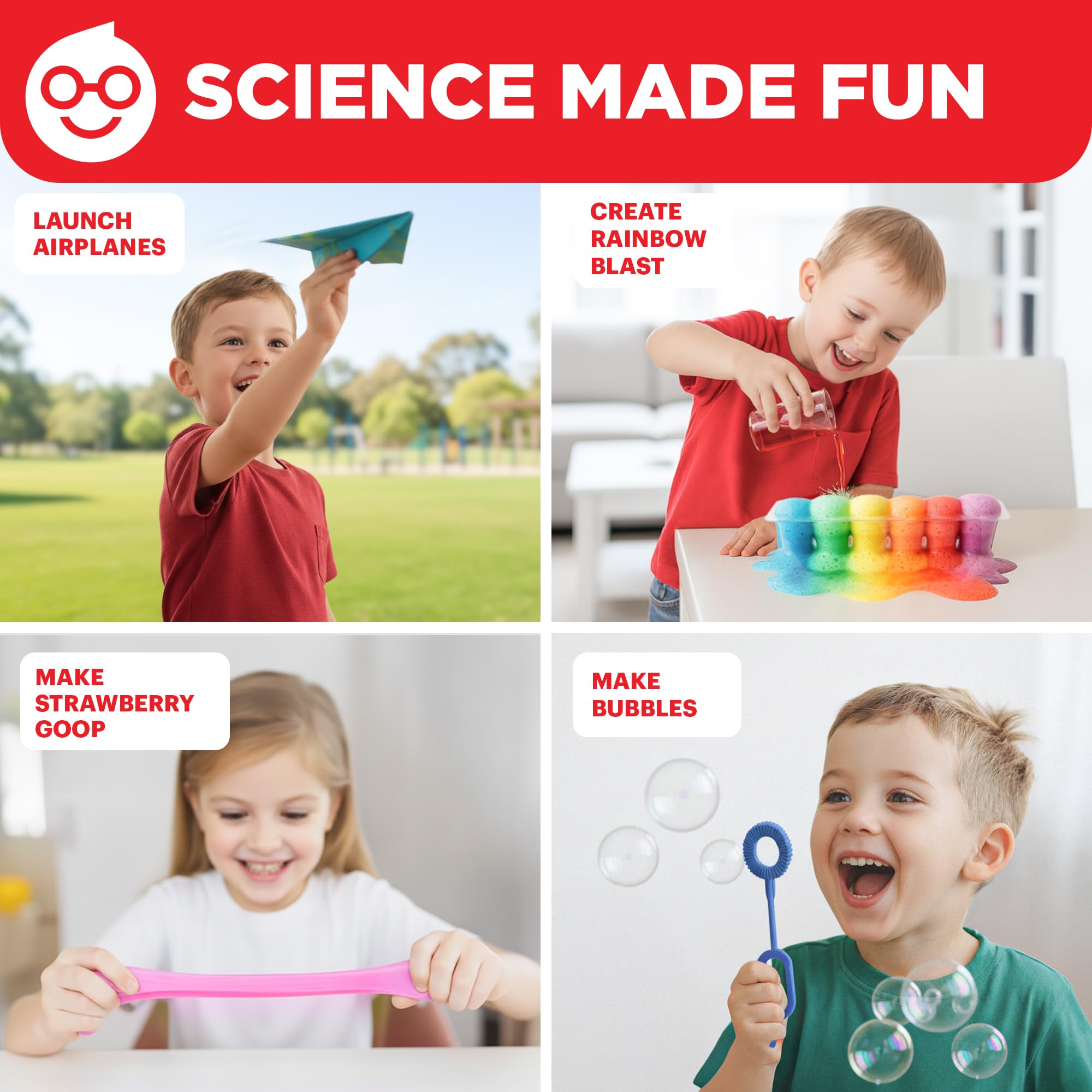 Doctor Jupiter My First Amazing Science Kit candy volcano demo for at-home learning