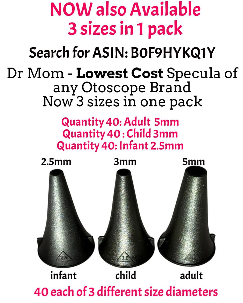 Doctor Mom Pocket Pro lens offers clear view for quick ear checks.
