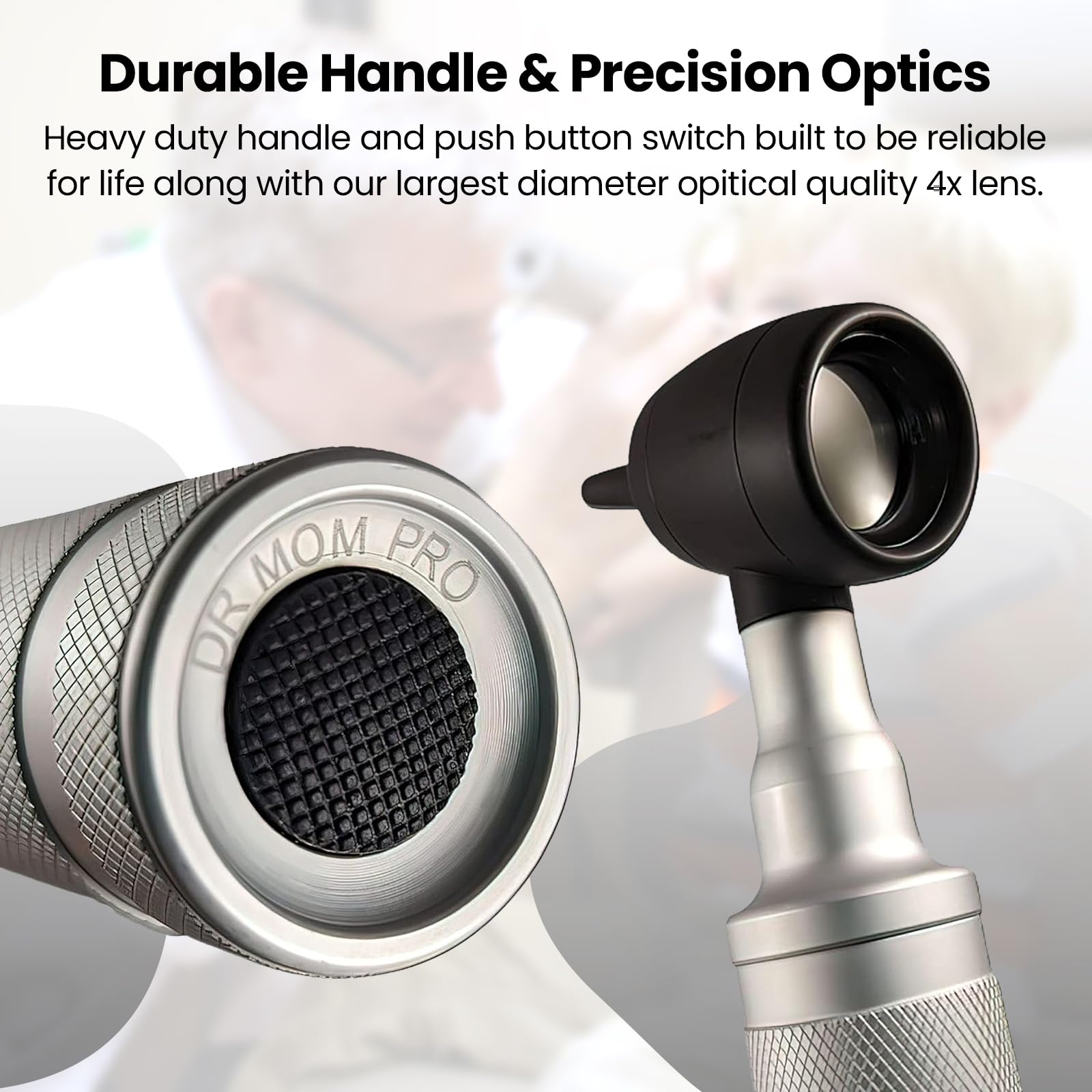Battery-powered with two C cells for long-lasting use.