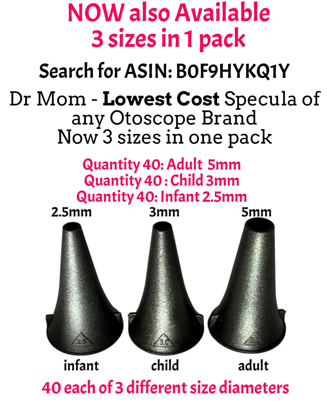 Hard travel case protects the otoscope during transport.