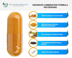 Triphala ingredient image signals natural blend for balanced daily support.