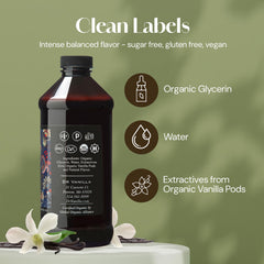 DOCTOR VANILLA ARTISANAL vanilla-packaging-halal emphasizes Halal-certified flavor for inclusive cooking.