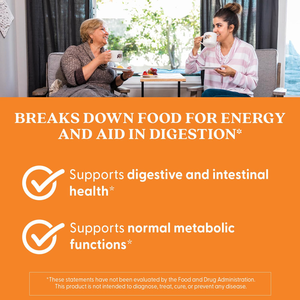 Close-up of Doctor's Best bromelain and papain enzymes for digestion support.