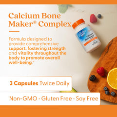 Doctor's Best Calcium Complex bottle with water suggests daily supplement routine.
