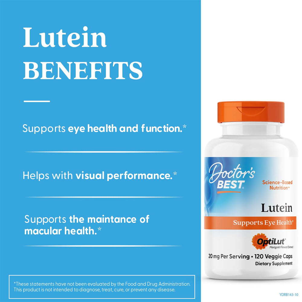 Eye health visual card showing capsule packaging and label.