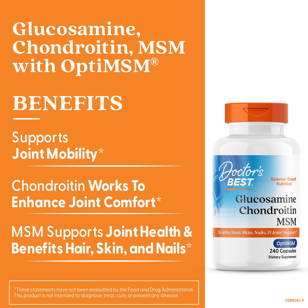 Capsules ready for daily joint comfort routine